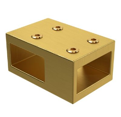 TAILORED T18 BRUSHED BRASS WETROOM T-PIECE, 7015